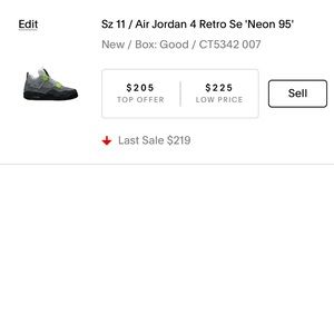 Air Jordan 4, Neon, Air max 95 collab